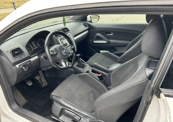 Volkswagen Scirocco cena 22500 przebieg: 238000, rok produkcji 2009 z Szczecin małe 79
